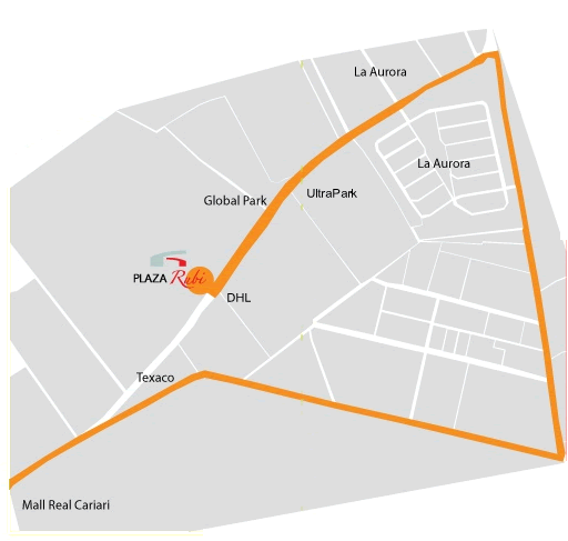 Dirección Plaza Rubi