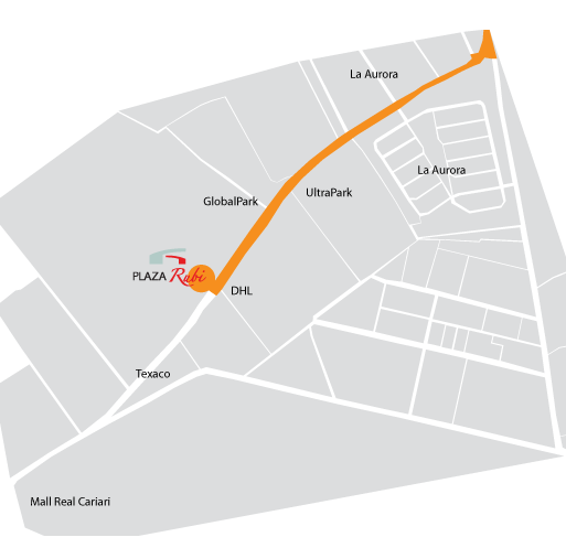Dirección Plaza Rubi