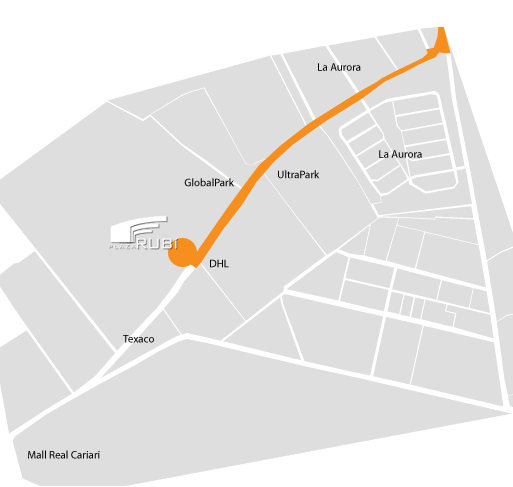 Dirección Plaza Rubi